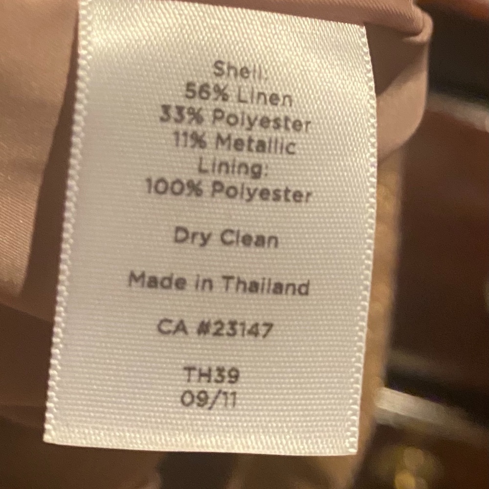 Talbots Linen Dress - Picture 6 of 6